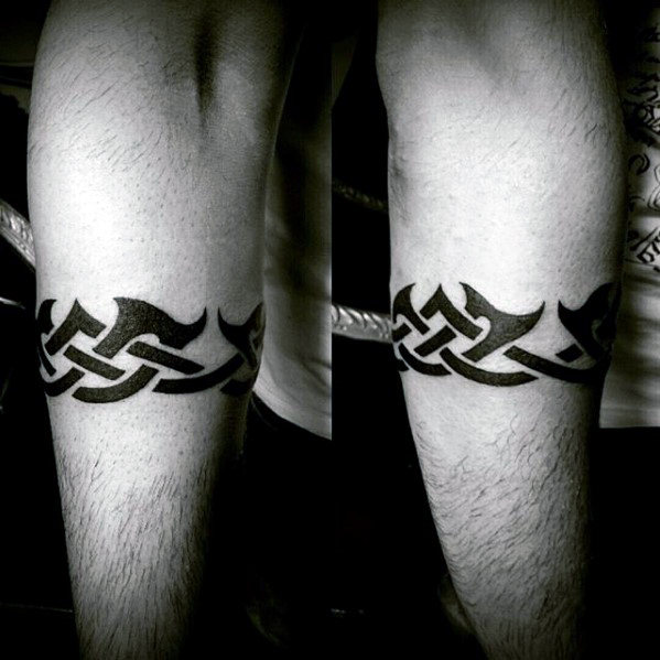 tatuaz tribal bransoletka 90