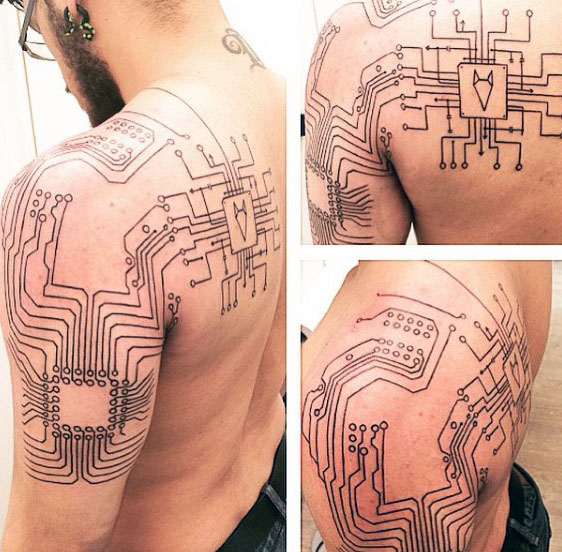 tatuaz ukladami elektronicznymi 40