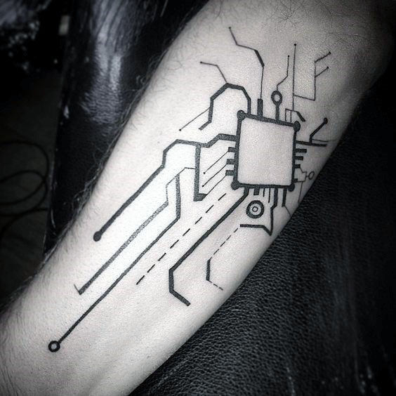 tatuaz ukladami elektronicznymi 48