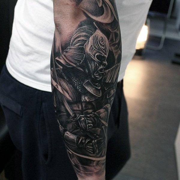 tatuaz wojownik 136