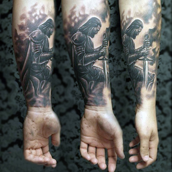 tatuaz wojownik 146