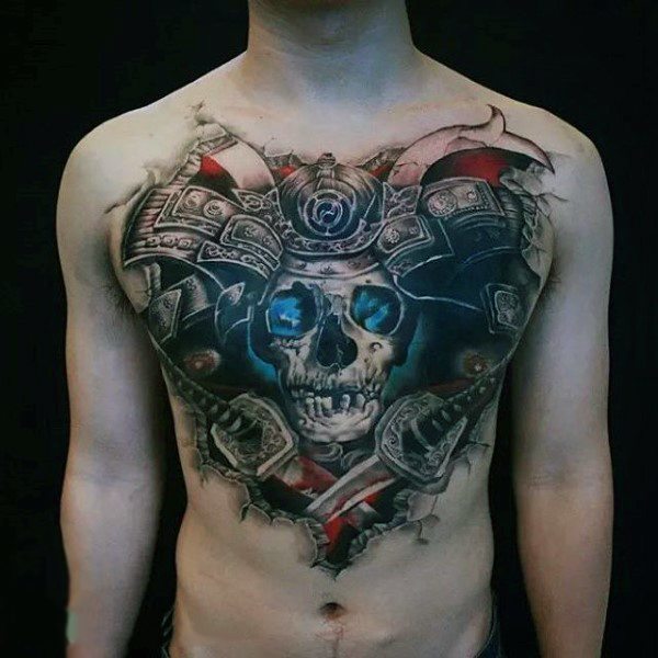 tatuaz wojownik 44