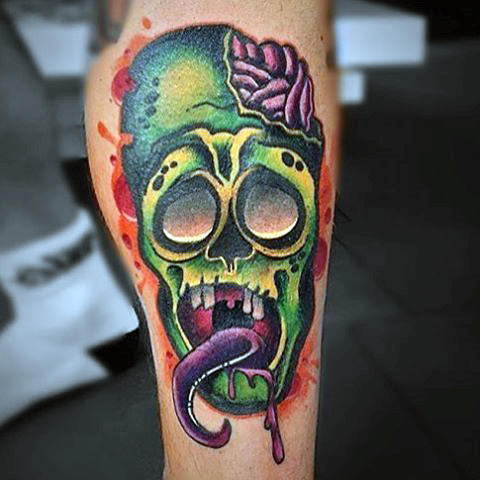 tatuaz zombie 158