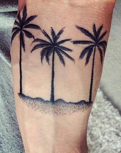 tatuaz palmy 100