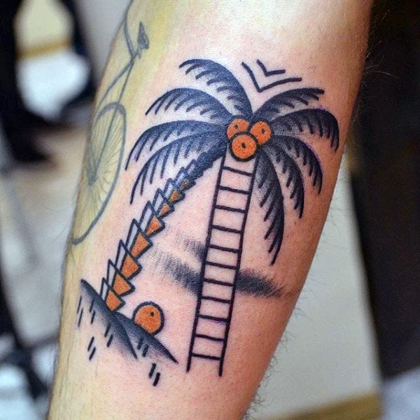 tatuaz palmy 110