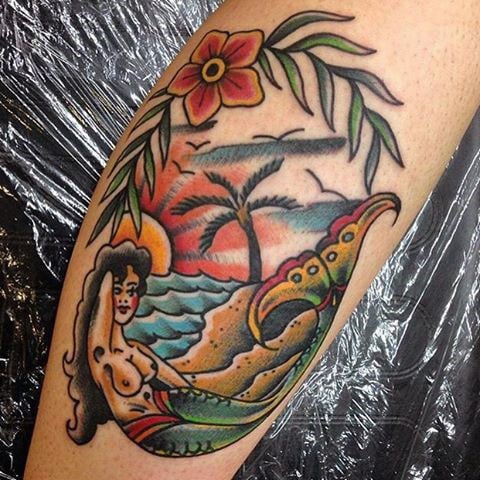 tatuaz palmy 116