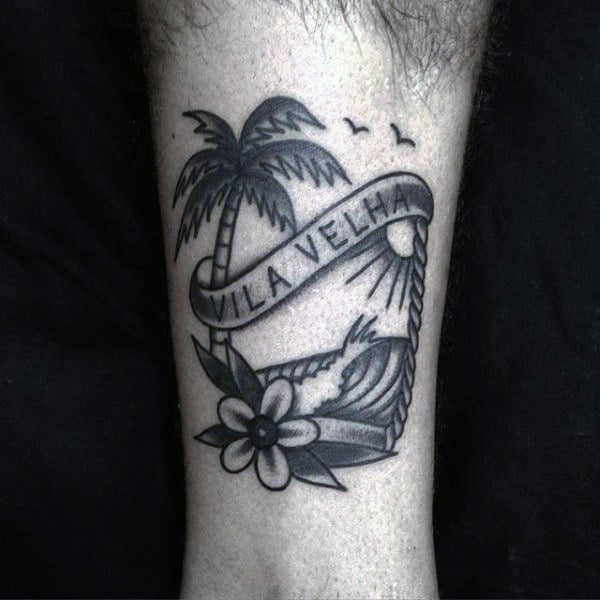 tatuaz palmy 132