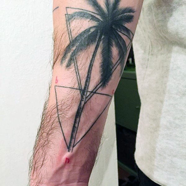 tatuaz palmy 152