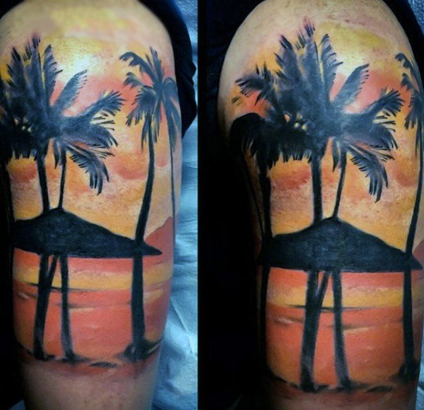 tatuaz palmy 180