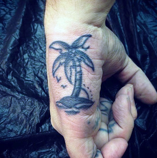 tatuaz palmy 92
