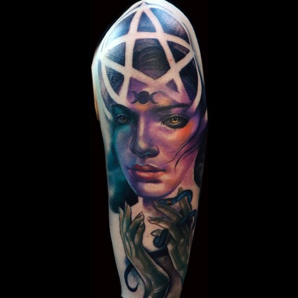 tatuaz pentagram 38