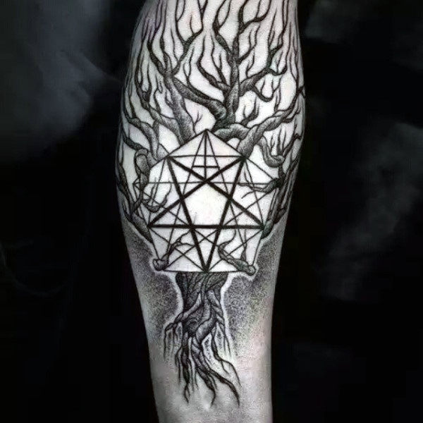 tatuaz pentagram 58
