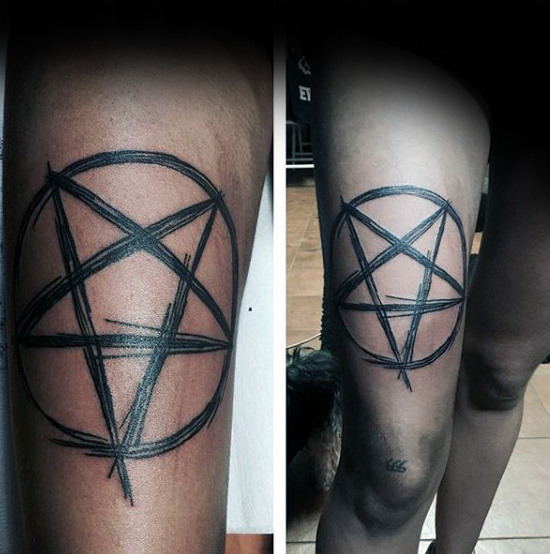 tatuaz pentagram 88