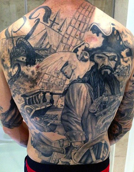 tatuaz pirat 86