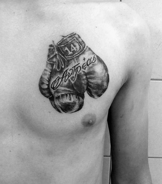 tatuaz rekawice bokserskie 36