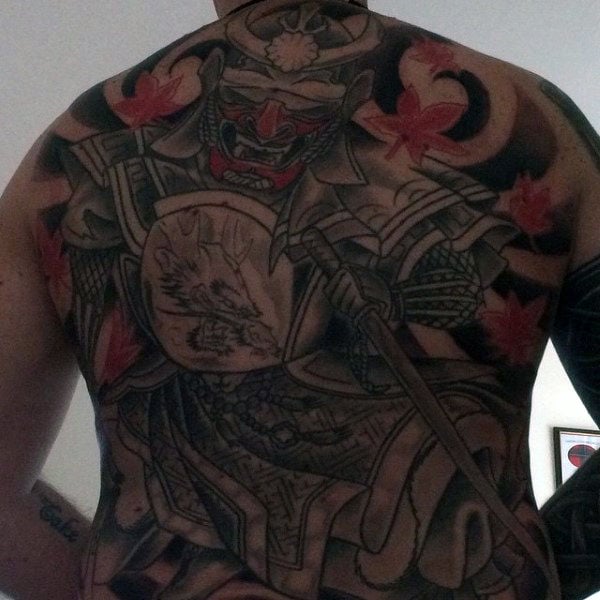tatuaz samuraj samurai 02
