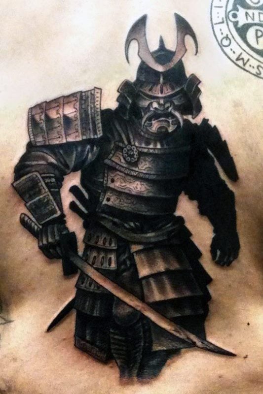 tatuaz samuraj samurai 50