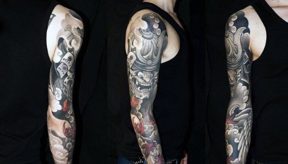 tatuaz samuraj samurai 58