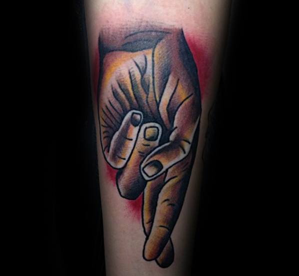 tatuaz skrzyzowane palce 72