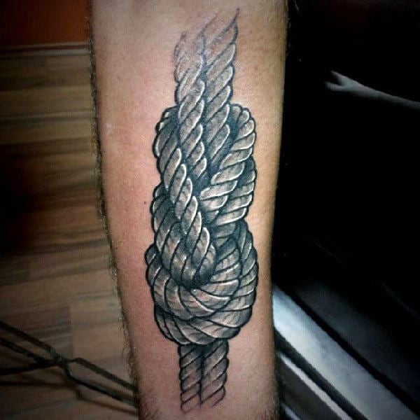 tatuaz sznur linami 124