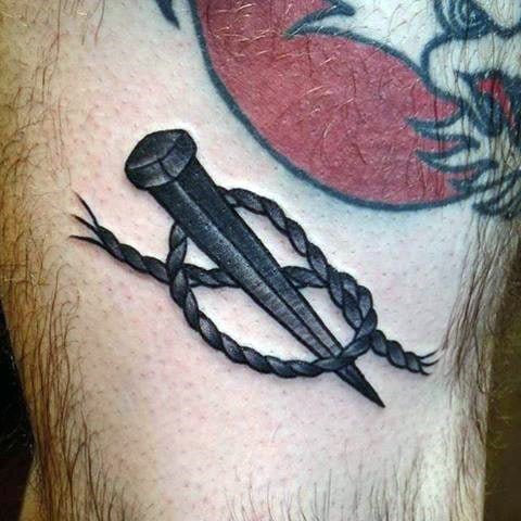 tatuaz sznur linami 34