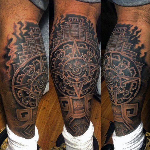 tatuagem asteca 133