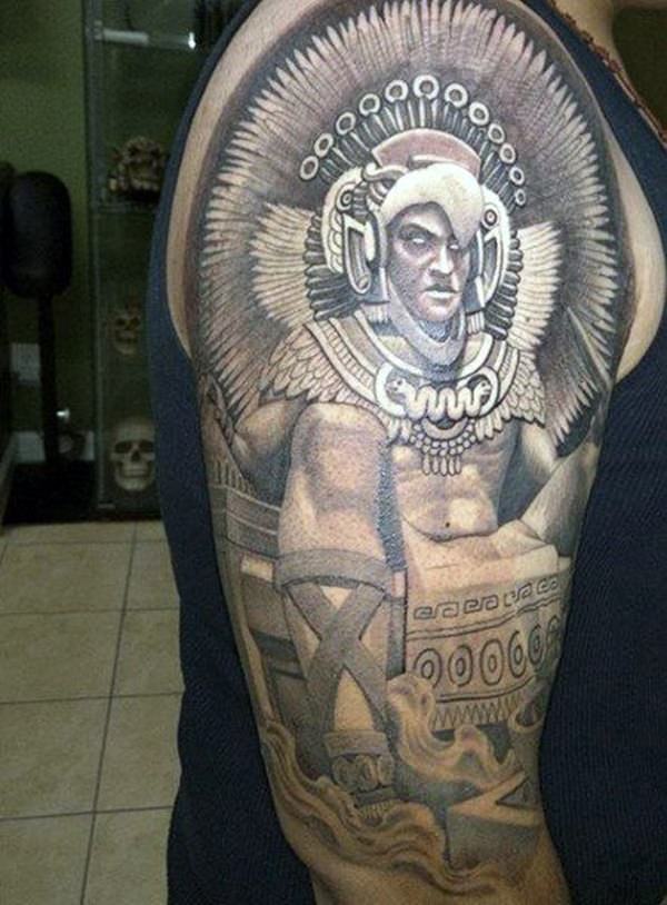 tatuagem asteca 136