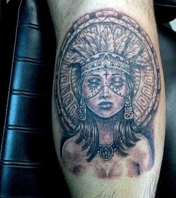 tatuagem asteca 138