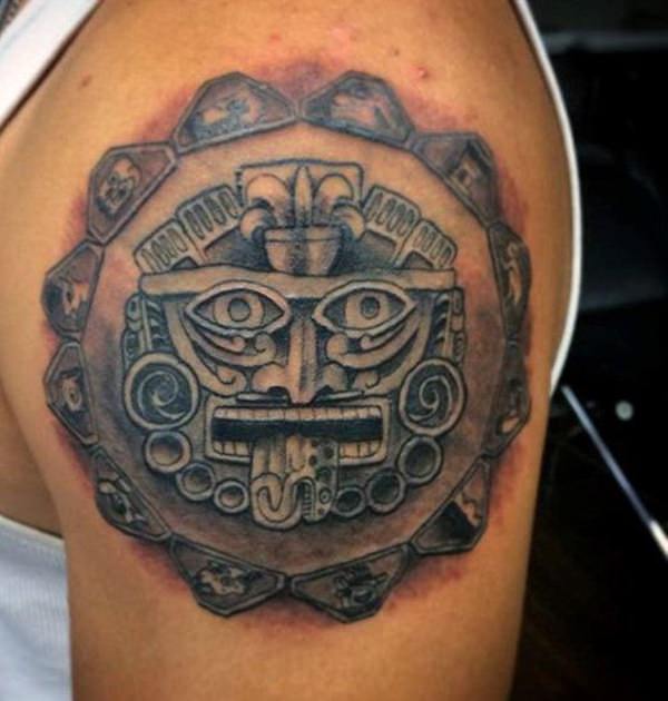 tatuagem asteca 140
