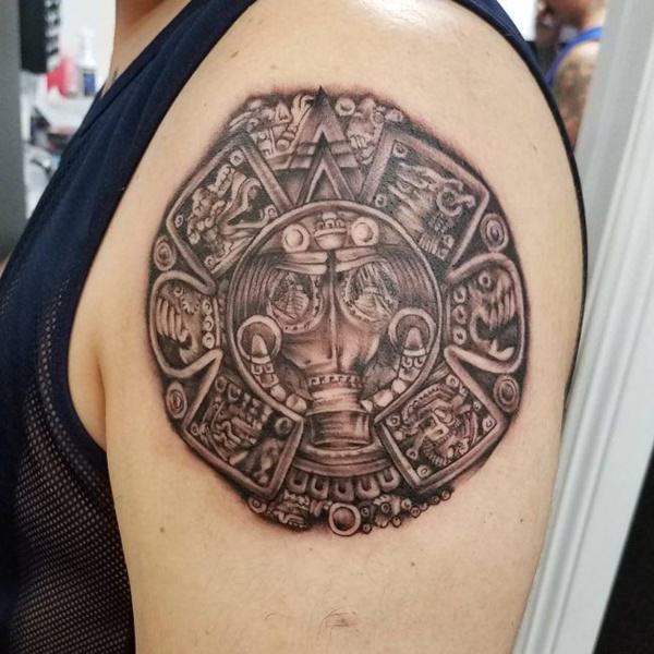 tatuagem asteca 155