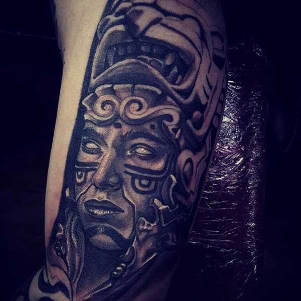 tatuagem asteca 161
