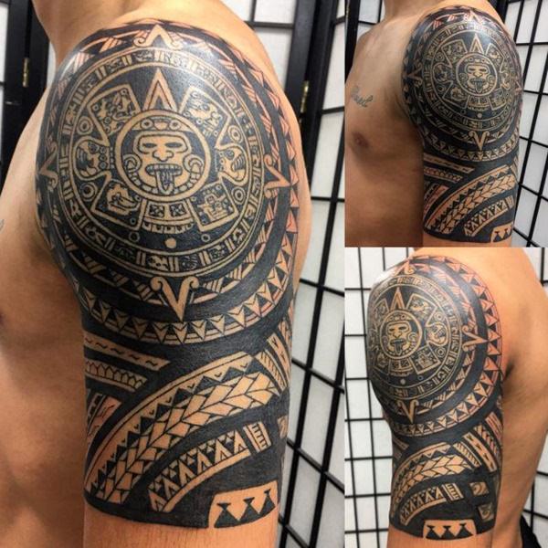 tatuagem asteca 170