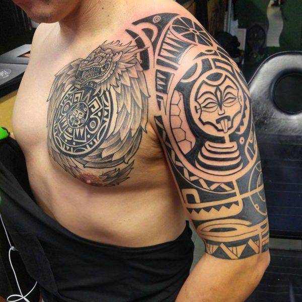 tatuagem asteca 173