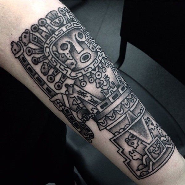 tatuagem asteca 176