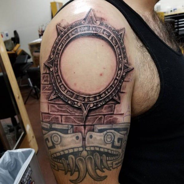tatuagem asteca 190