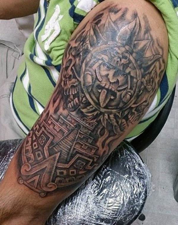 tatuagem asteca 209