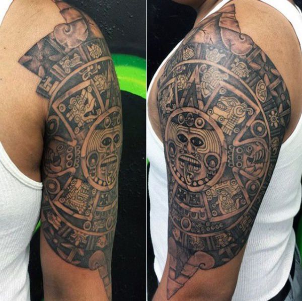tatuagem asteca 236
