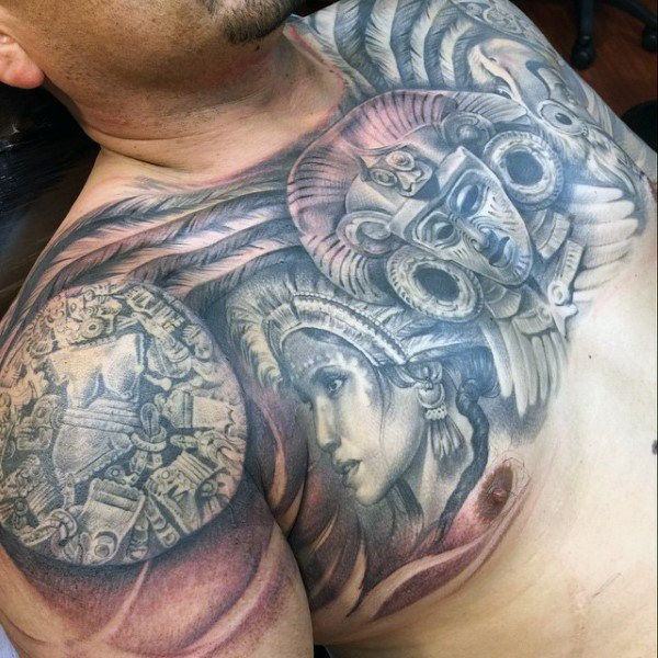 tatuagem asteca 240