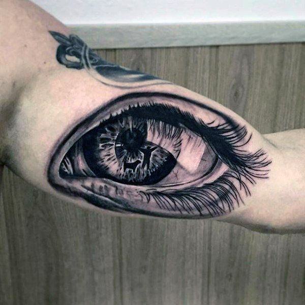 tatuagem olhos 150