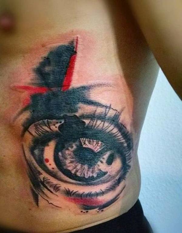 tatuagem olhos 221