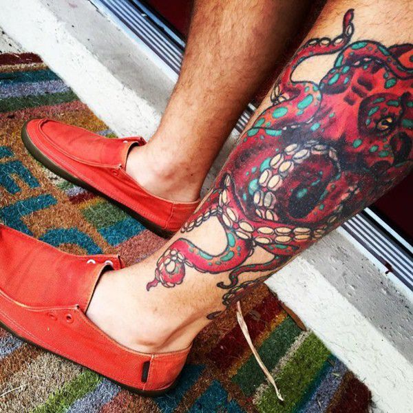 110 Tatuagens populares de Polvos (e o seu significado)