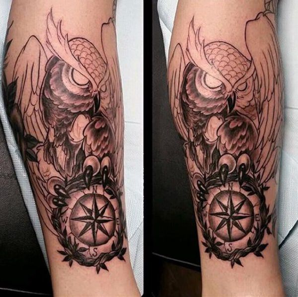 tatuagem coruja 148