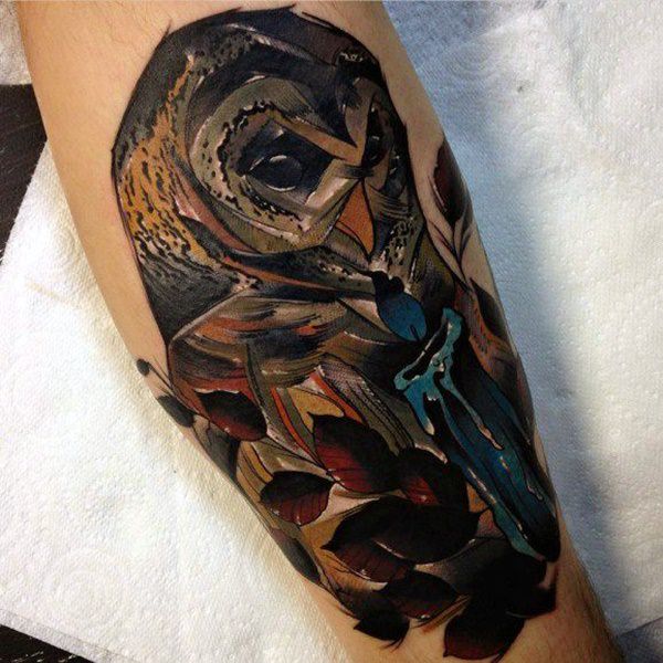tatuagem coruja 175