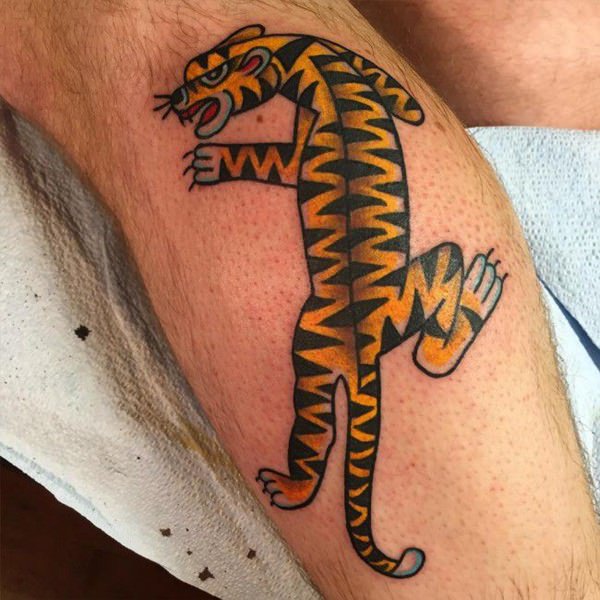 tatuagem tigre 123