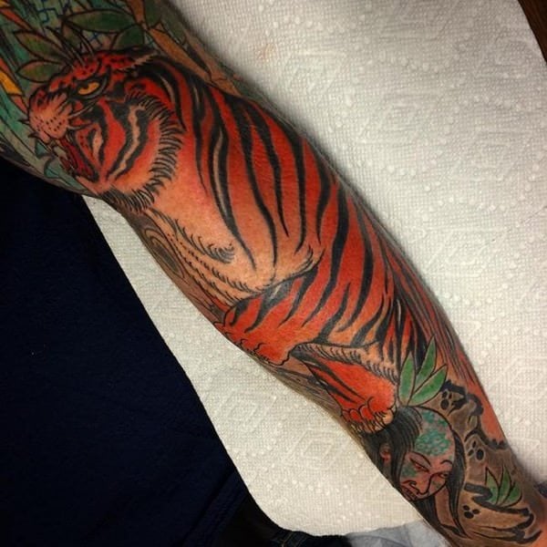 tatuagem tigre 252