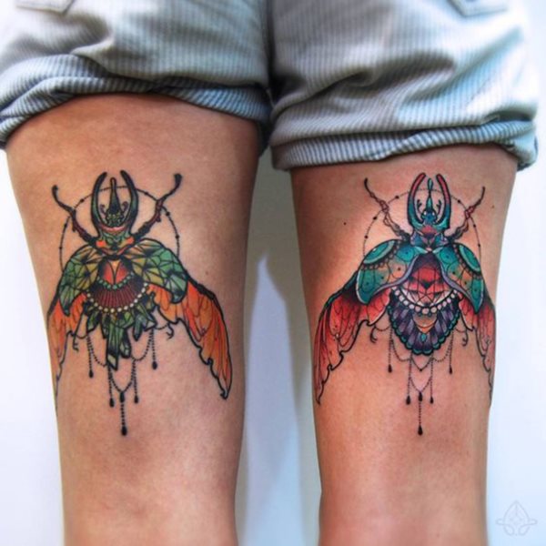 tatuagem escaravelho 106