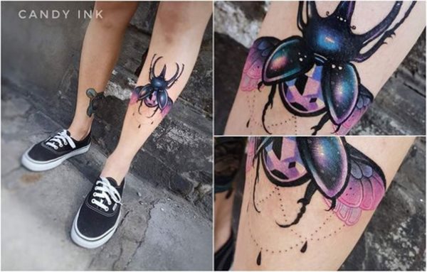 tatuagem escaravelho 120