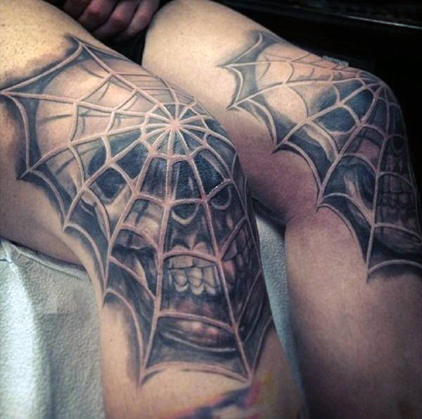 tatuagem aranha 649