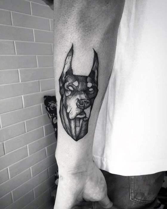 tatuagem Doberman 07