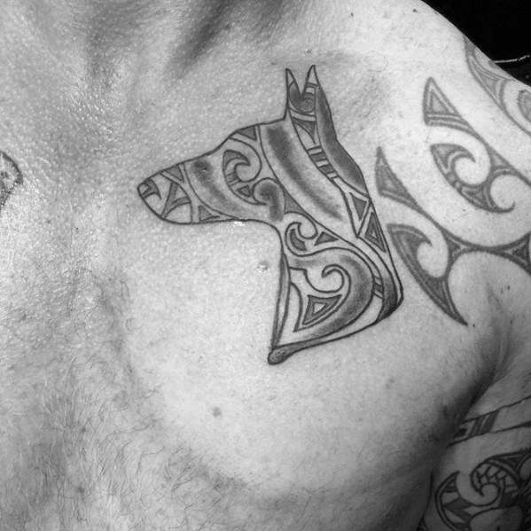 tatuagem Doberman 77